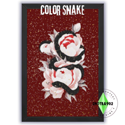 Color snake logo