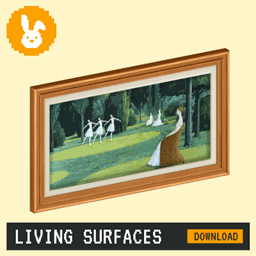 Raster Rabbit: Last Chance - LIVING SURFACES Genre Collection (21 Paintings) logo