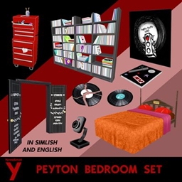Peyton Bedroom, One Tree Hill-inspired set project image