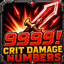CRIT DMG NUMBERS logo