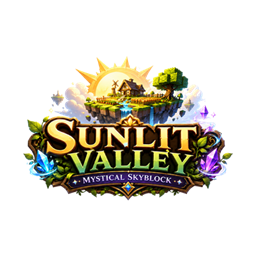 Society Sunlit Valley - Mystical Skyblock logo