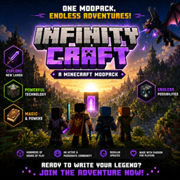 Infinity Craft SMP logo