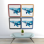 Blooming Whale Watercolor Wall Art (Pastel Ocean Whale Collection) logo