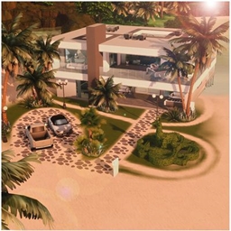 Modern popstar Mansion logo