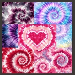 Tie-Dye Tapestry - Hanging Hippie Tapestry project image