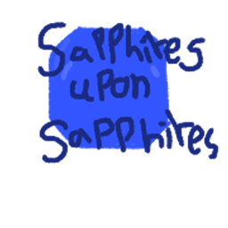 Sapphires Upon Sapphires logo