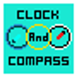 Clock And Compass HUD logo