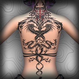 "Twin Wyrm Soul" Tattoo project image