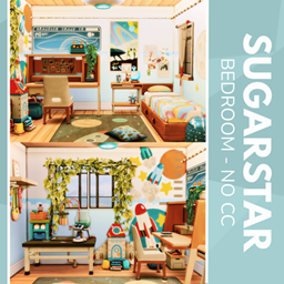 SugarStar Bedroom - no CC project image