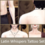 Latin Whispers Tattoo Set logo