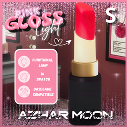 PINK GLOSSY LIGHT S  LAMP Y2K BEAUTY project image