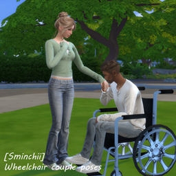 [Sminchii] Wheelchair couple poses project image