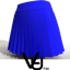 Paula Child Pleated Skirt logo