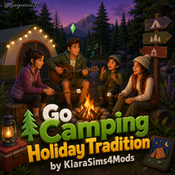 Go Camping HolidayTradition by KiaraSims4Mods - Tradução PTBR project image