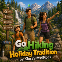 Go Hiking HolidayTradition by KiaraSims4Mods - Tradução PTBR project image