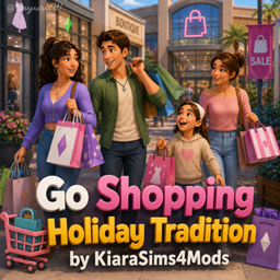 Go Shopping HolidayTradition by KiaraSims4Mods - Tradução PTBR project image