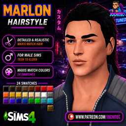 Marlon hairstyle by Jochi project image