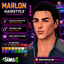 Marlon hairstyle by Jochi logo