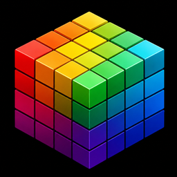 RGB Color Blocks logo