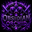 Obsidian Orchid logo