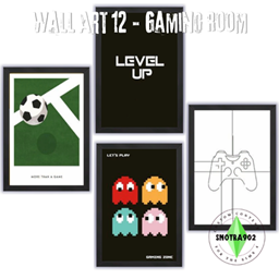 Wall Art 12 - Gaming room logo