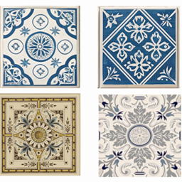 Elegant boho floor logo