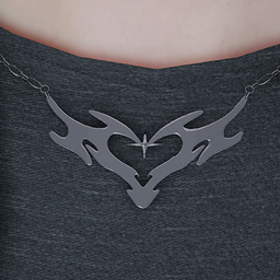 Y2k Flame Necklace project image