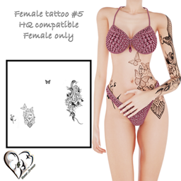 Female tattoo #5 project image