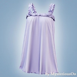 Ruffle strap night slip dress project image