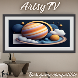 Jane designs art tv JDAT9167 - Basegame compatible logo