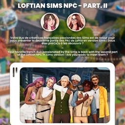 LOFTIAN SIMS NPC | PRT.02 logo