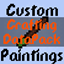 New Custom Paintings - Crafting logo