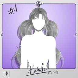 Usagi Haruki Hair logo