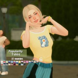 Popularity Set: T-shirt project image