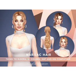 SONYASIMS - Marilac Hair With Bangs project image