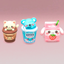 kawaii food logo