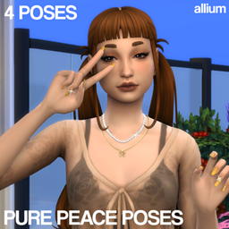 Pure Peace Poses (alliumcc) logo