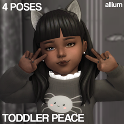 Toddler Peace (Pose Pack) (alliumcc) logo