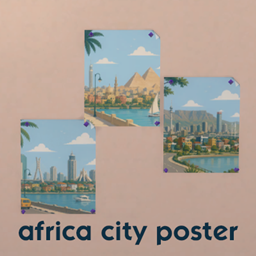 Africa City Poster logo