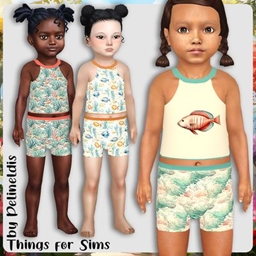 Toddler Sea Life Bikini project image