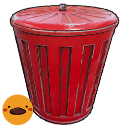 MH Deco Rusty Trash Can logo