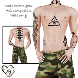 Male tattoo #92 project image