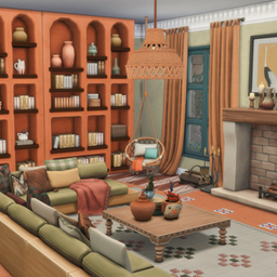 Mediterranean Terracotta Living Room 🌿 project image