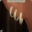 Noble Earrings - Diamond Hoop Earrings logo