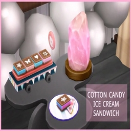 icemunmun Birthday Treat - Cotton Candy Ice Cream Sandwich / translation spanish by Monisims project image
