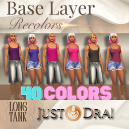 Long Tank Top Accessory - 40 Colors project image