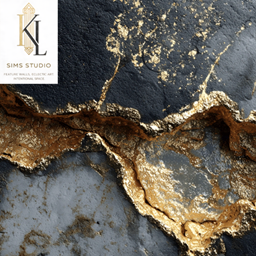 Obsidian Gold Marble Walls project image