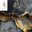 Obsidian Gold Marble Walls logo