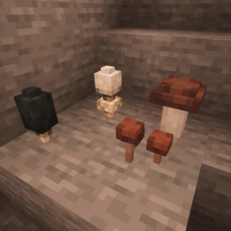 Spelunkery Mushrooms 3D logo