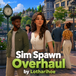 Sim Spawn Overhaul by Lotharihoe - Tradução PTBR logo